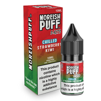 Moreish Puff Strawberry & Kiwi Chilled Nic Salt 10ml TPD