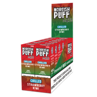 Moreish Puff Strawberry & Kiwi Chilled Nic Salt 10ml Pack of 12