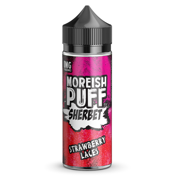Strawberry Laces Sherbet E-Liquid By Moreish Puff 100ml Short Fill