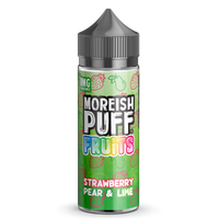 Strawberry, Pear & Lime by Moreish Puff 100ml Short Fill