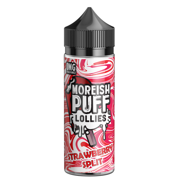 Strawberry Split by Moreish Puff Lollies 100ml Short Fill