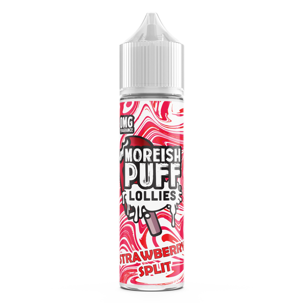 Strawberry Split by Moreish Puff Lollies 50ml Short Fill