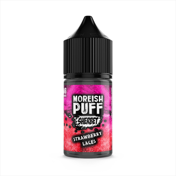 Strawberry Laces Sherbet E-Liquid By Moreish Puff 25ml Short Fill
