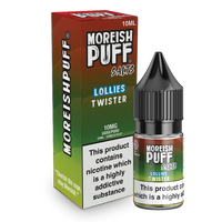 Moreish Puff Twister Lollies Nic Salt 10ml TPD