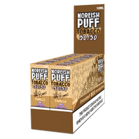 Moreish Puff Tobacco 50/50: Vanilla Tobacco 10ml E-Liquid Pack of 12