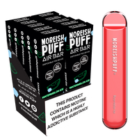 Moreish Puff Air Bar Watermelon Ice Disposable Pod Device - Pack of 10