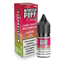 Moreish Puff Watermelon & Cherry Candy Drops Nic Salt 10ml TPD